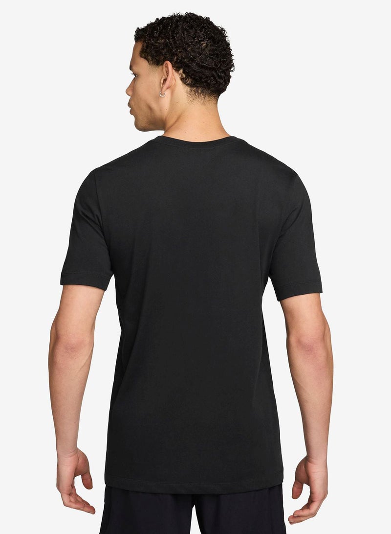 Nike Dri-Fit Running Swoosh T-Shirt - Image 2